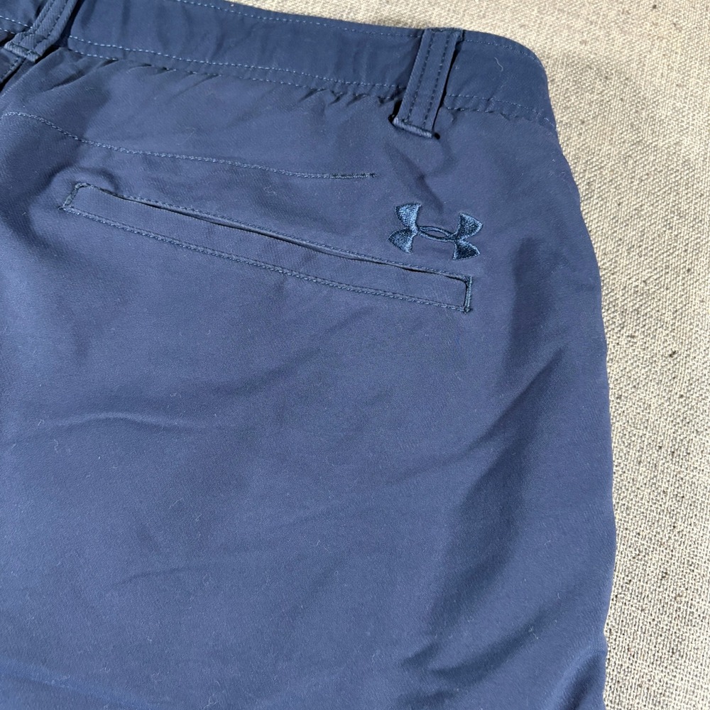 Under Armour Golf Pants Mens 34x30 Blue Performance Chino Stretch Lightweight